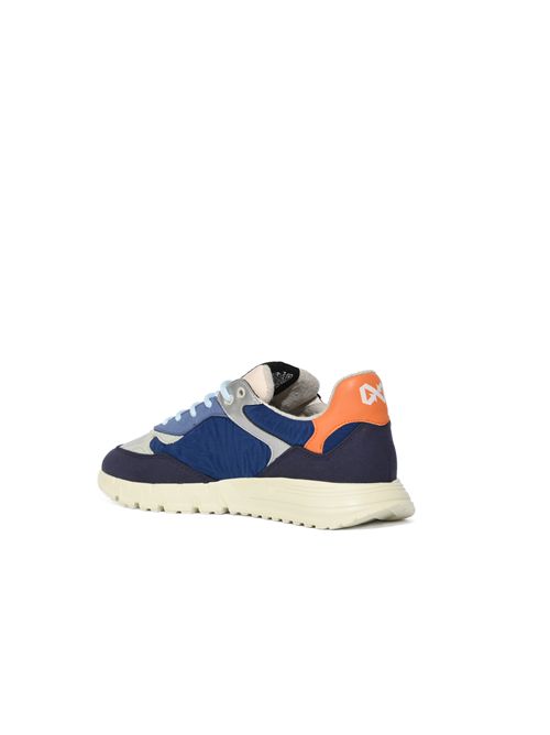 Sneakers Maru Mixed Blues in materiale riciclato Id. Eight | MARU UMIXED BLUES